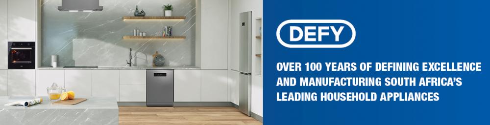DEFY – over 100 years of defining excellence and manufacturing South Africa’s leading household appliances