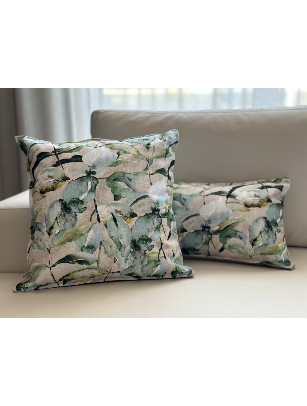 Laurel Sage Scatter Cushion 50cm X 50cm