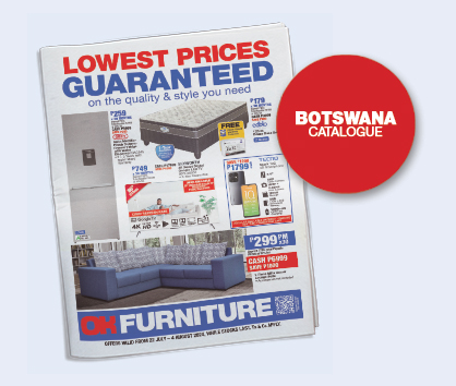Visit us in-store today for the lowest prices guaranteed on the quality and style you need. Shop furniture, bedding, entertainment, and appliances. Prices valid until 4 August 2024, while stocks last. Ts & Cs apply. 