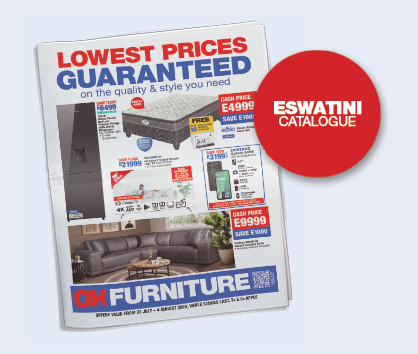 Whether you’re fixing up your kitchen, lounge, bedroom, or entertainment area — we’ve got you covered with the lowest prices guaranteed on the quality and style you need. Prices valid from 22 July to 4 August 2024, while stocks last. Ts and Cs apply.