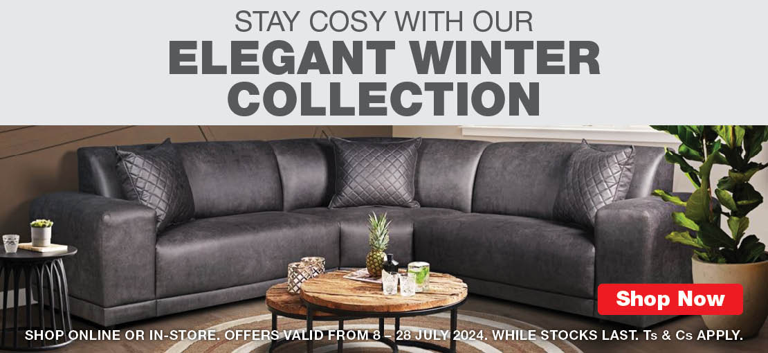 STAY COSY WITH OUR ELEGANT WINTER COLLECTION. Shop online or in-store. Offers valid from 8 – 28 July 2024. While stocks last. Ts & Cs apply.